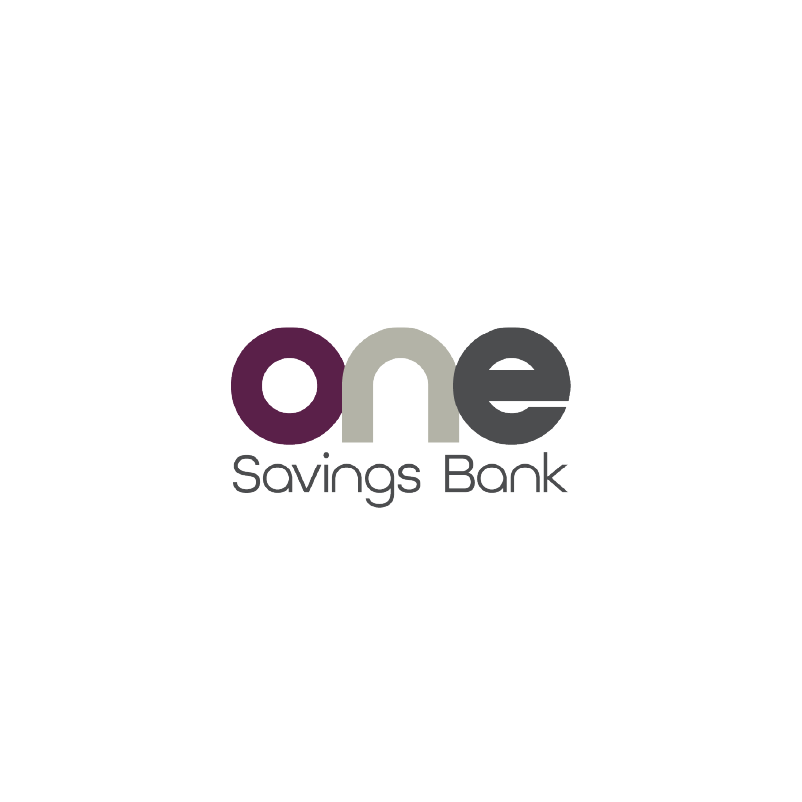 Logo for One Savings Bank.