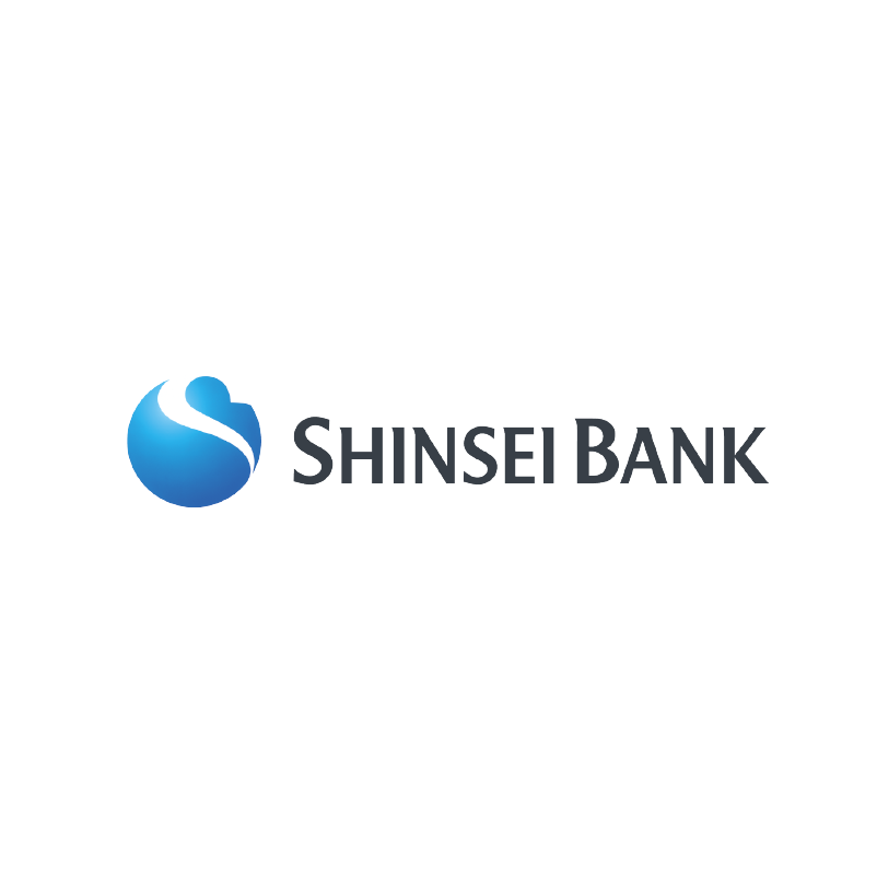 Logo for Shinsei Bank.